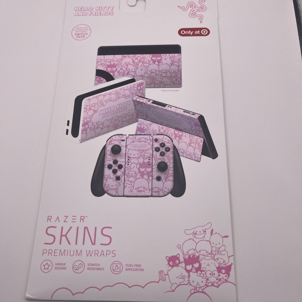 Razer Skins Premium Wraps Hello Kitty NEW